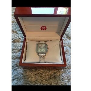 Michele diamond watch